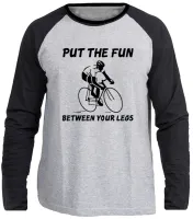 Camiseta manga longa Infantil ou Adulto bicicleta ciclismo bike esporte - Foto 3