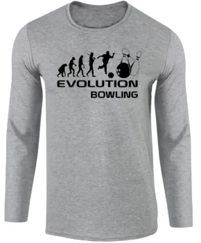 Camiseta manga longa Infantil ou Adulto Boliche bolão jogador evolução - Foto 2