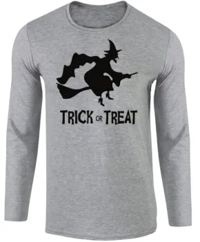 Camiseta manga longa Infantil ou Adulto Halloween dia das bruxas bruxa vassoura - Foto 2