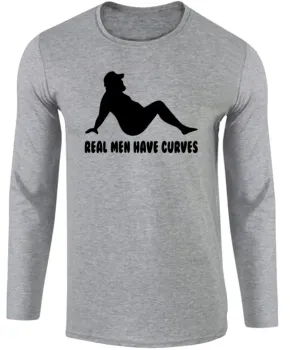 Camiseta manga longa Infantil ou Adulto Homem verdade curvas homens - Foto 2