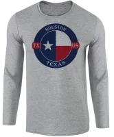 Camiseta manga longa Infantil ou Adulto Houston texas lembrança - Foto 2