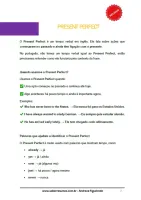 807 - Inglês - Aprendizado Inclusivo - Tempos Verbais - Present Perfect - 8º ano - PDF com 15 páginas - Foto 2