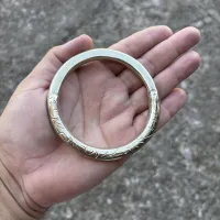 Argola Cinzelada de Alpaca - Tam 75 - Foto 3