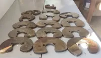 Lote 16 Cames e Curvas para Torno Automático PBC 38 mm