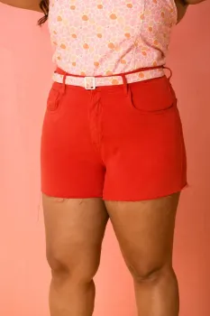 Short Plus Size com cinto - REF: 2505/3