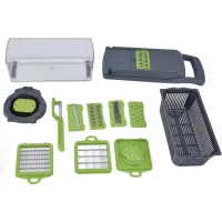 Cortador 12 utensilos Multifuncional Fatiador De Verduras/frutas/legumes - Foto 3