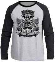 Camiseta manga longa Infantil ou Adulto Maio Aniversário Melhores nasceram - Foto 3