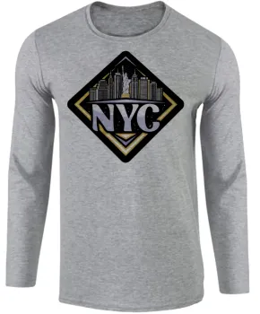 Camiseta manga longa Infantil ou Adulto New York city NY lembrança - Foto 2