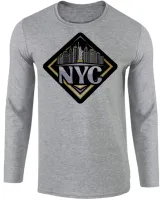 Camiseta manga longa Infantil ou Adulto New York city NY lembrança - Foto 2