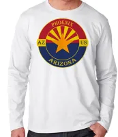 Camiseta manga longa Infantil ou Adulto Phoenix Arizona Lembrança - Foto 2
