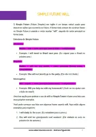 808 - Inglês - Tempos Verbais - Simple Future Will - 8º ano - PDF com 8 páginas - Foto 2