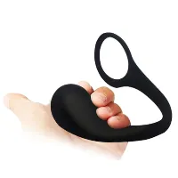 ESTIMULADOR DE PRÓSTATA EM SILICONE SOFT TOUCH COM ANEL - SI                                                                                   LIBYSEXSHOP - Foto 3