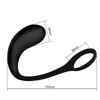 ESTIMULADOR DE PRÓSTATA EM SILICONE SOFT TOUCH COM ANEL - SI                                                                                   LIBYSEXSHOP - Foto 6