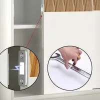 Kit Fecho Trava Porta de Armário Magnético Imã Ultra Forte - Foto 6
