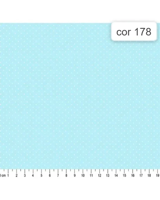 TECIDO CALDEIRA POÁ AZUL LUCIA  COR 178 