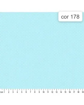 TECIDO CALDEIRA POÁ AZUL LUCIA  COR 178 