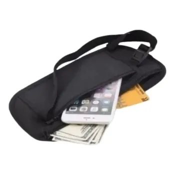 Pochete Doleira, Porta Dinheiro, Passaporte, Documentos - Foto 2