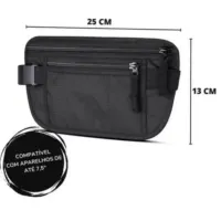 Pochete Doleira, Porta Dinheiro, Passaporte, Documentos - Foto 7