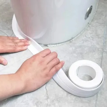 Fita Antimofo Selante Branca De Pvc À Prova de agua.