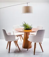 Cadeira Giratória Ella com Braços - Foto 2