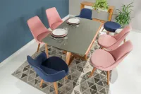 Cadeira Giratória Ella com Braços - Foto 6