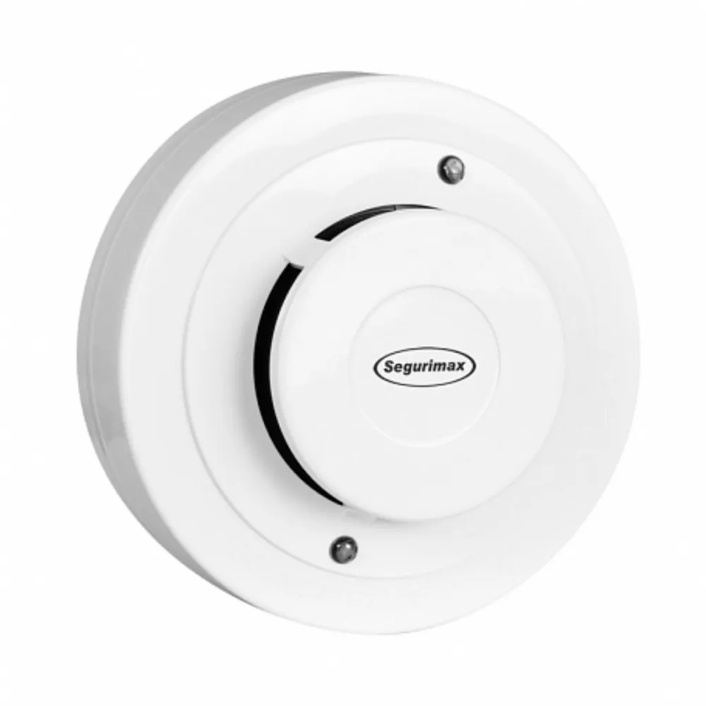 Detector Óptico De Fumaça Contato Seco 12v/24v - Segurimax Imagem