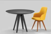 Cadeira Giratória Maya com Braços - Foto 3