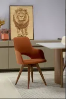 Cadeira Giratória Maya com Braços - Foto 4