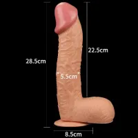 Pênis Realístico 28 x 5,5cm Legendary King Sized Realistic Dildo - PE146 - Foto 3