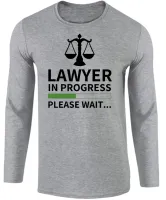 Camiseta manga longa Infantil ou Adulto Direito Advogado estudante - Foto 2
