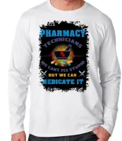 Camiseta manga longa Infantil ou Adulto Farmácia farmaceutico profissão - Foto 3