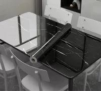 Adesivos de cozinha 3m Resistente a Agua/Óleo/Fogo/Alta Temperatura - Usável em fogão/armário/porta Inovação com Filme - Foto 2