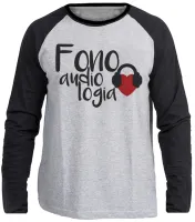 Camiseta manga longa Infantil ou Adulto Fonoaudiologia fonoaudiologa profissão - Foto 3