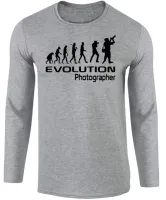 Camiseta manga longa Infantil ou Adulto Fotografo fotografia evolução - Foto 2