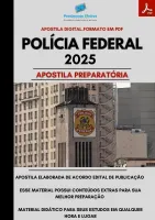 Apostila Polícia Federal 2025 Engenharia Florestal - Perito Criminal Área 9