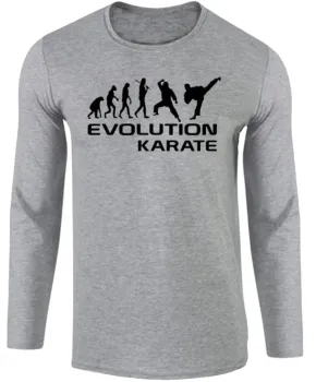 Camiseta manga longa Infantil ou Adulto Karate arte marcial luta - Foto 2
