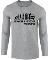 Camiseta manga longa Infantil ou Adulto Mecanico carros oficina evolução - Foto 2