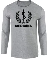 Camiseta manga longa Infantil ou Adulto Medicina medico saude - Foto 2