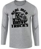 Camiseta manga longa Infantil ou Adulto Motorista caminhão truck caminhoneiro - Foto 2