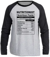 Camiseta manga longa Infantil ou Adulto Nutrição nutricionista profissão - Foto 3