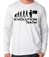 Camiseta manga longa Infantil ou Adulto Professor professora teacher - Foto 2