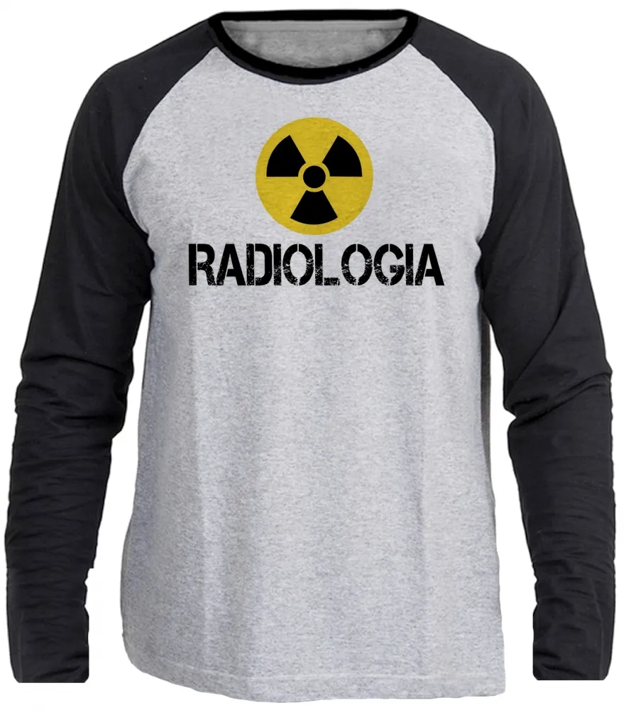Camiseta manga longa Infantil ou Adulto Radiologia radiologista Imagem