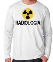 Camiseta manga longa Infantil ou Adulto Radiologia radiologista - Foto 3