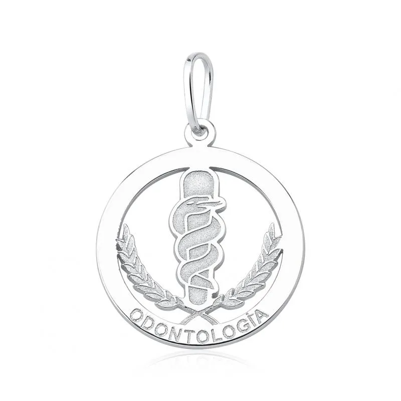 Pingente de prata alta 925 - Odontologia - 251641 Imagem