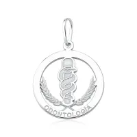 Pingente de prata alta 925 - Odontologia - 251641