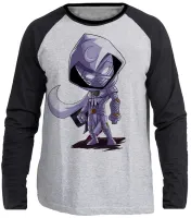 Camiseta manga longa Infantil ou Adulto Cavaleiro da Lua Mumia egito piramides - Foto 3