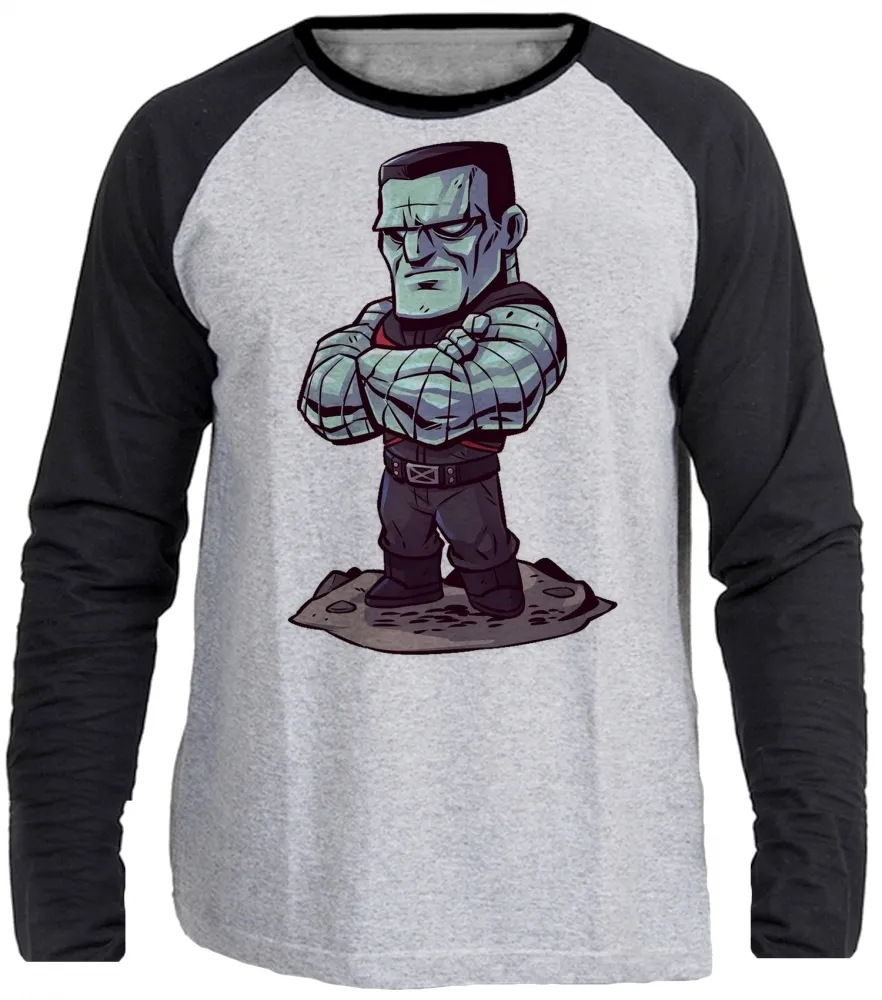 Camiseta manga longa Infantil ou Adulto Colossus x-men homem aço Imagem