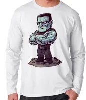 Camiseta manga longa Infantil ou Adulto Colossus x-men homem aço - Foto 3