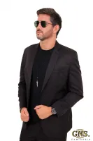 Uniforme Social Terno Preto Microfibra Acetinado n 46 ao 54  12 vezes sem juros  Frete Gratis - Foto 3