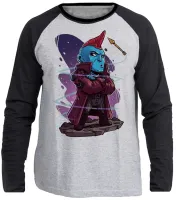 Camiseta manga longa Infantil ou Adulto Yondu flecha guardiões da galaxia - Foto 3